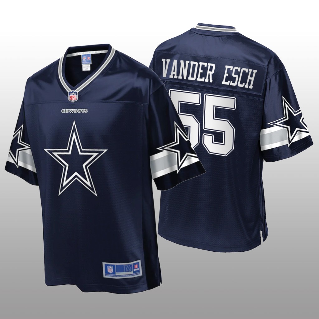 Leighton Vander Esch Dallas Cowboys Pro Line Navy Icon Jersey