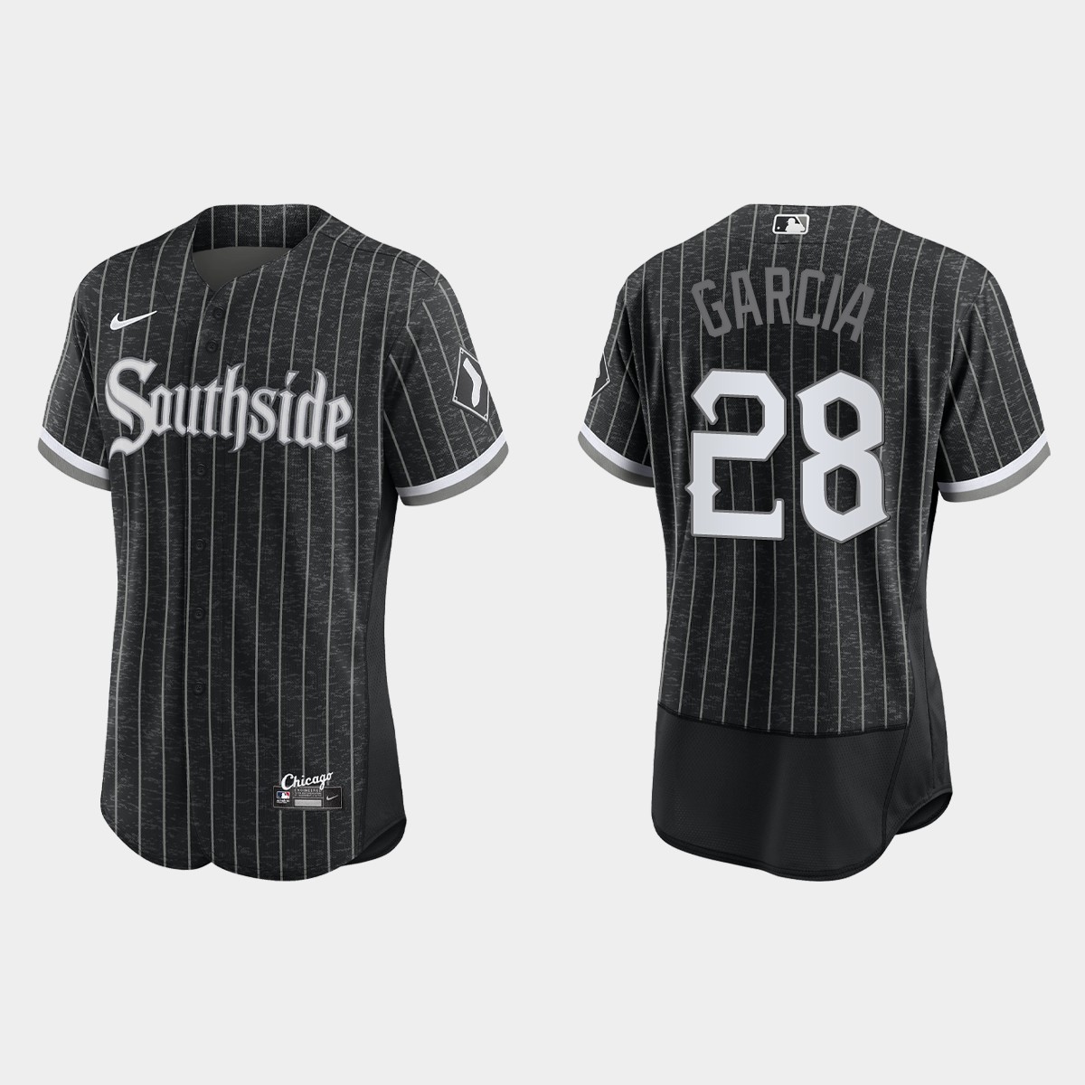 Leury Garcia Chicago White Sox 2021 City Connect Jersey - Black