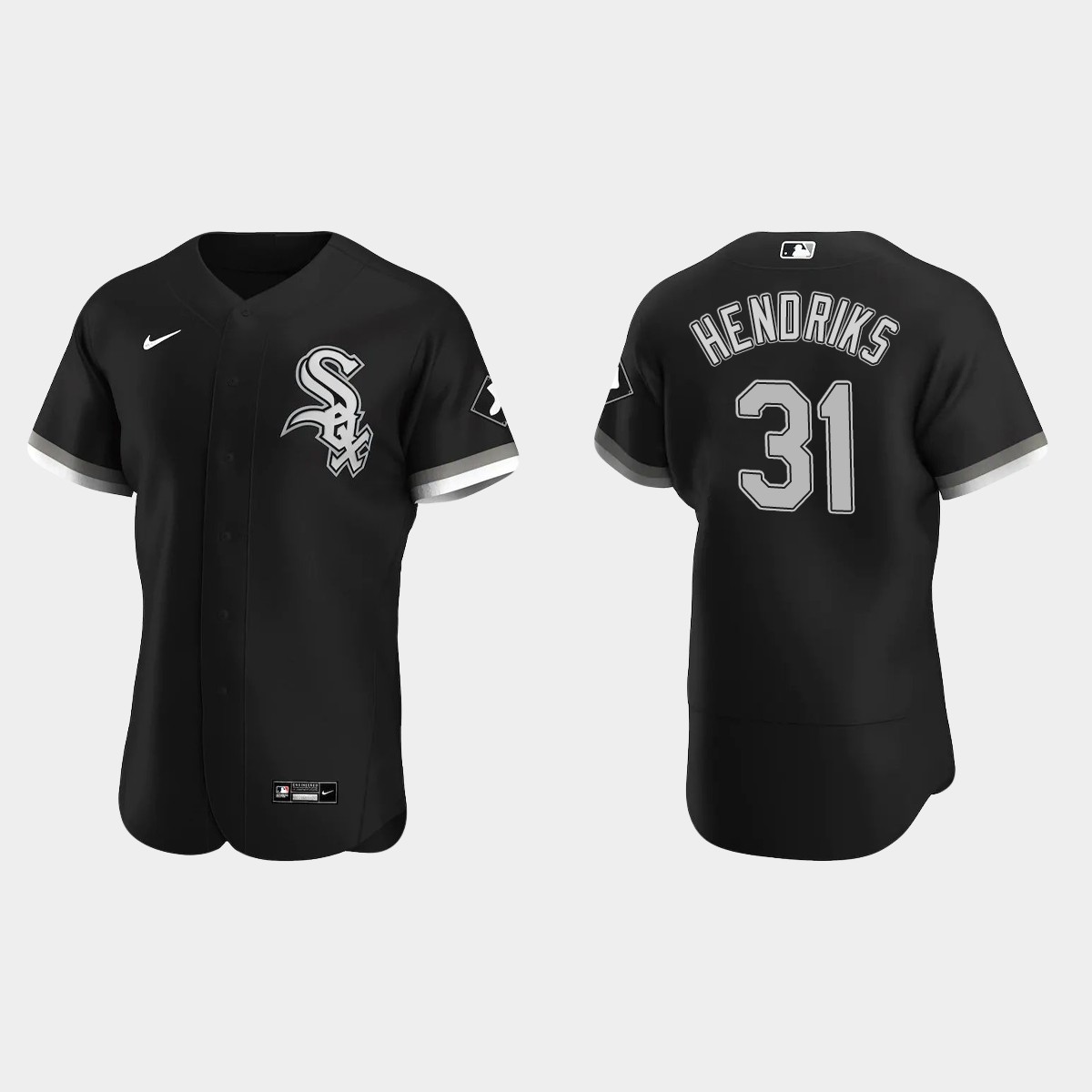 Liam Hendriks #31 Chicago White Sox Alternate Jersey - Black