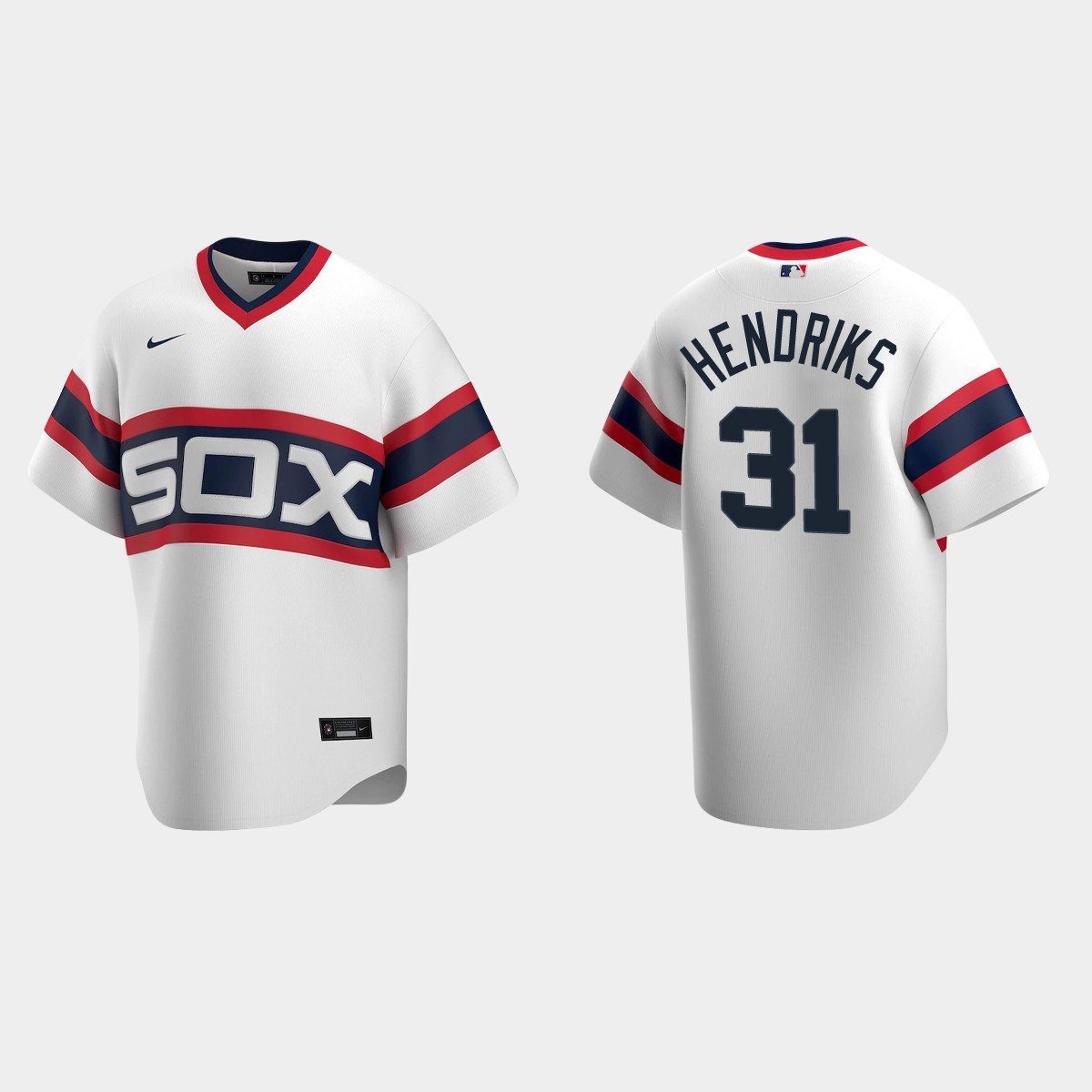 Liam Hendriks #31 Chicago White Sox Cooperstown Collection Home Jersey - White