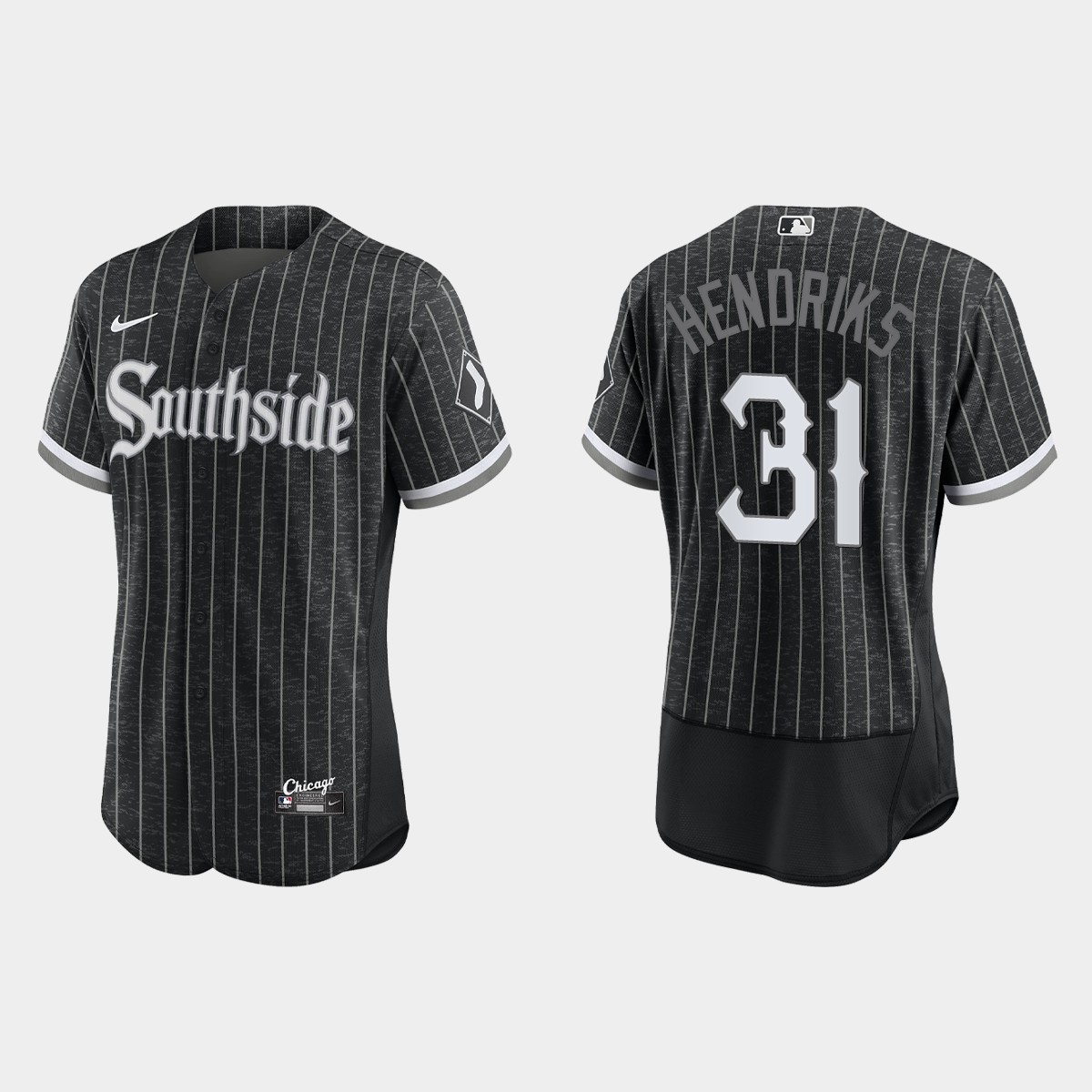 Liam Hendriks Chicago White Sox 2021 City Connect Jersey - Black
