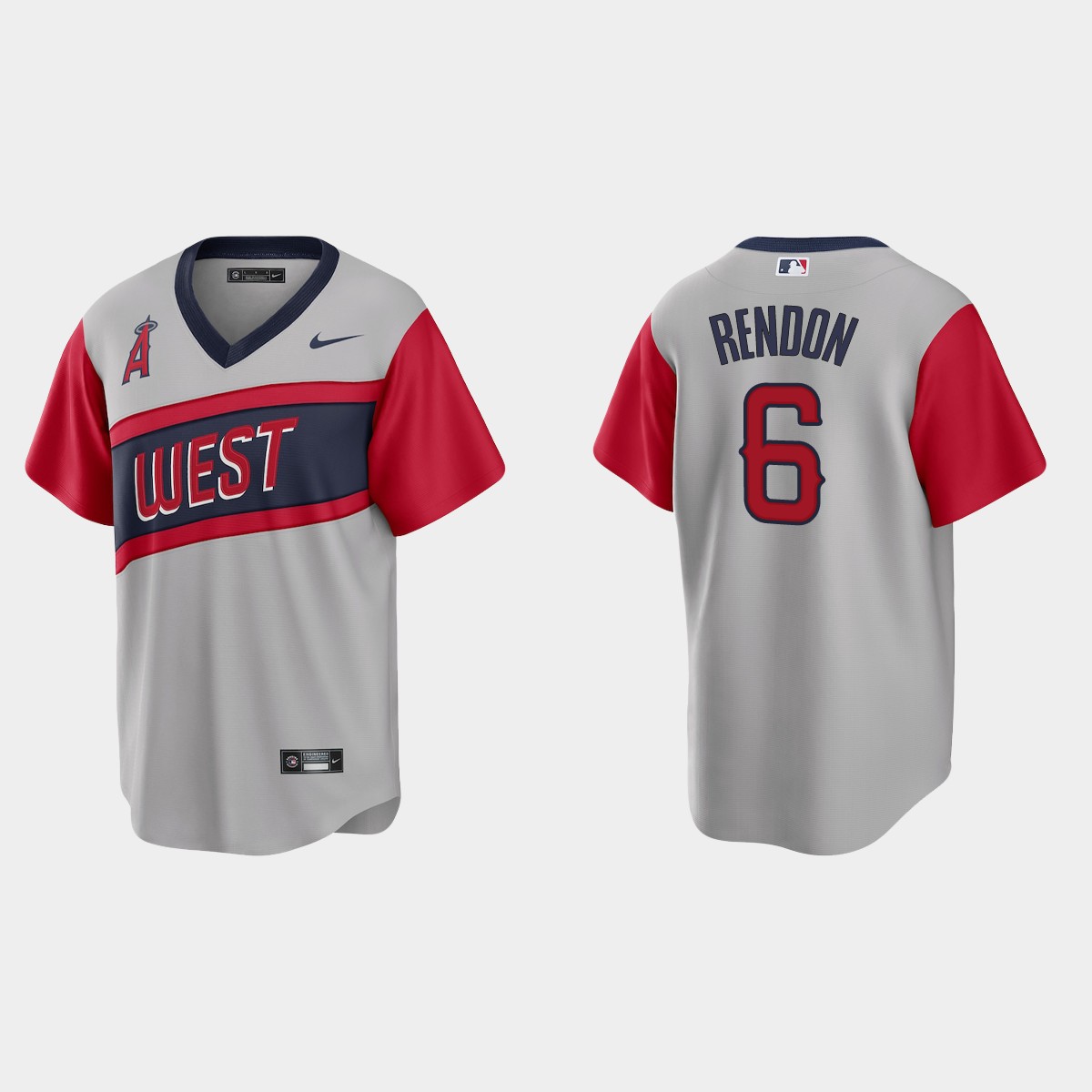 Los Angeles Angels Anthony Rendon 2021 Little League Classic Road Jersey - Gray
