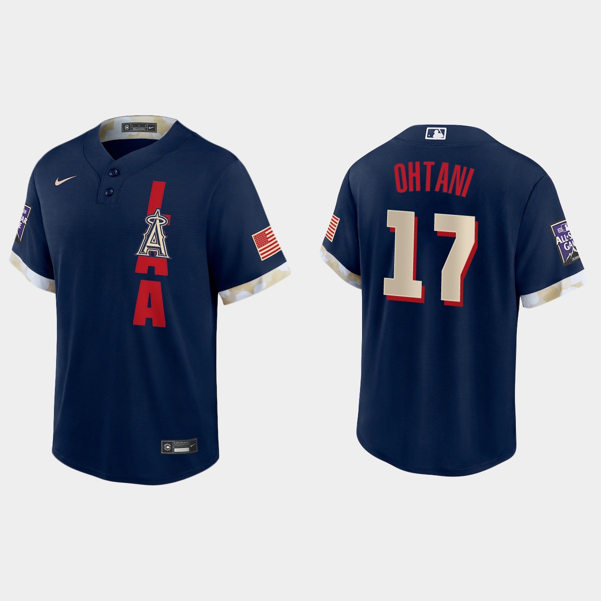 Los Angeles Angels Shohei Ohtani 2021 MLB All-Star Game Jersey - Navy