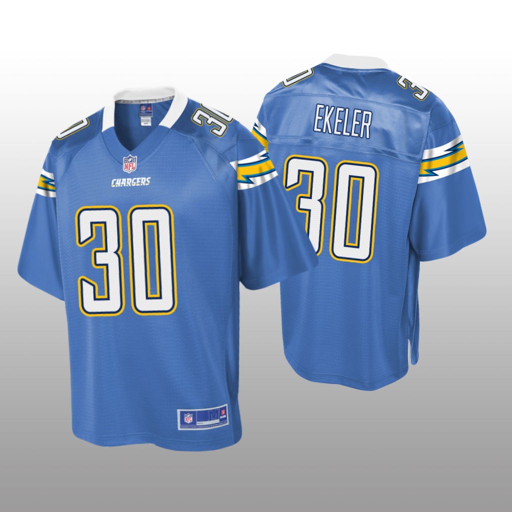 Los Angeles Chargers #30 Powder Blue Austin Ekeler Pro Line Jersey - Youth