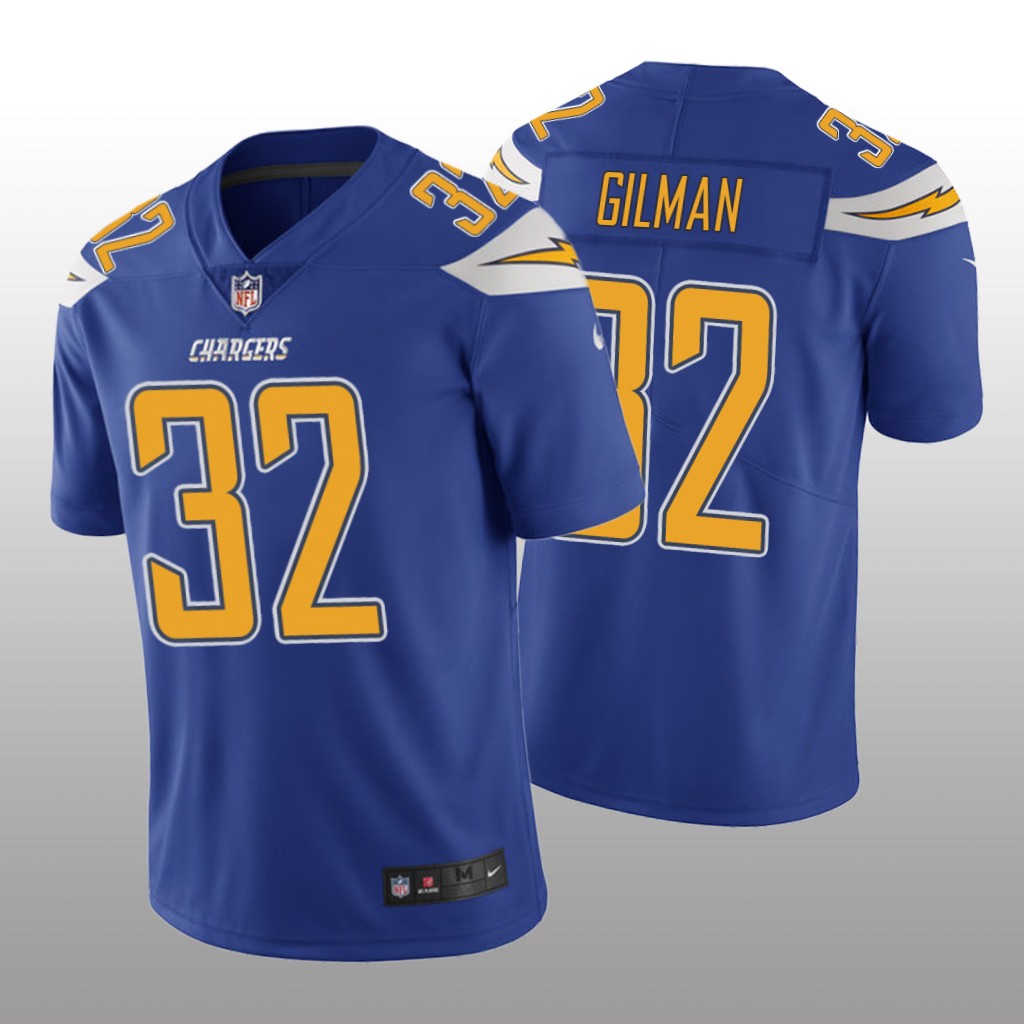 Los Angeles Chargers Alohi Gilman Royal Jersey Color Rush Limited - Men's