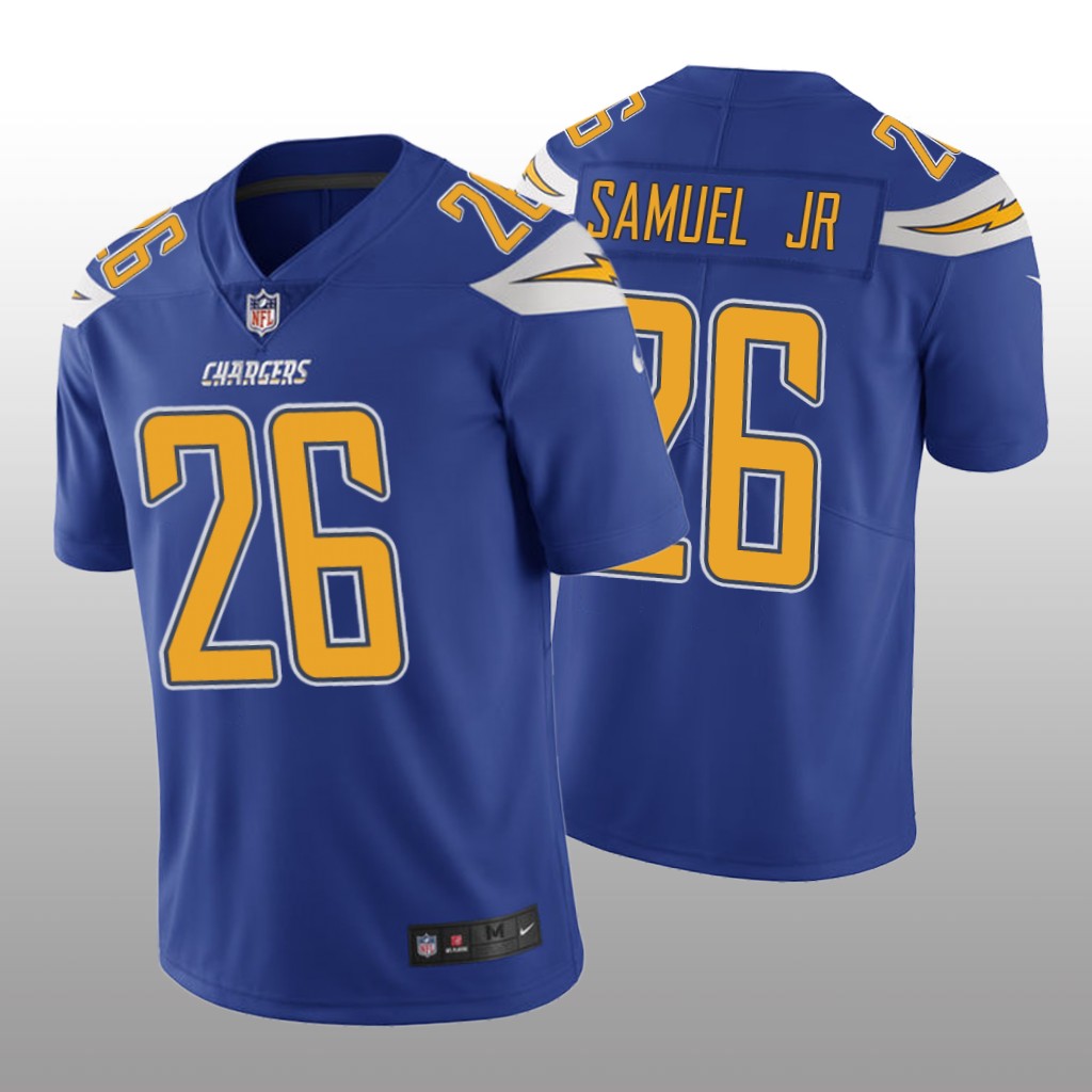 Los Angeles Chargers Asante Samuel Jr. Royal Jersey Color Rush Limited - Men's