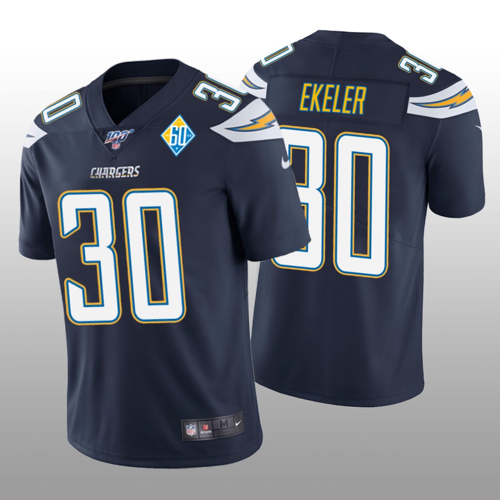 Los Angeles Chargers Austin Ekeler Navy Vapor Limited Jersey 60th Season - Men's