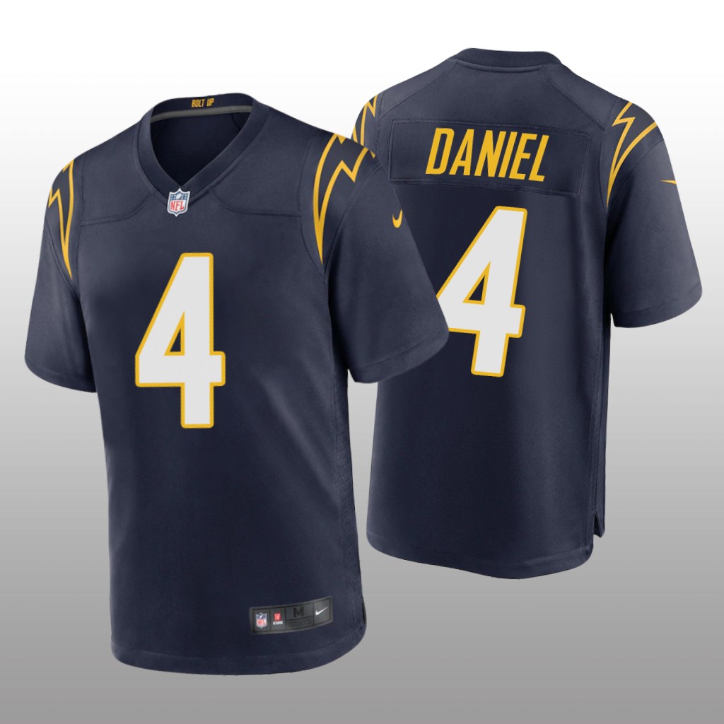 Los Angeles Chargers Chase Daniel Navy Jersey Alternate Game - Men's