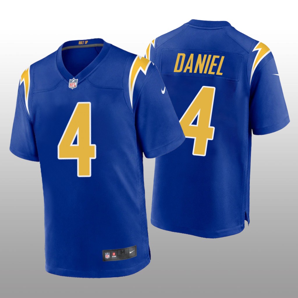 Los Angeles Chargers Chase Daniel Royal Jersey 2nd Alternate Game - Men's