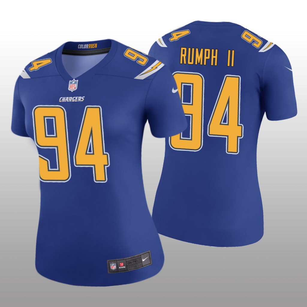 Los Angeles Chargers Chris Rumph II Royal Jersey Color Rush Legend - Women's