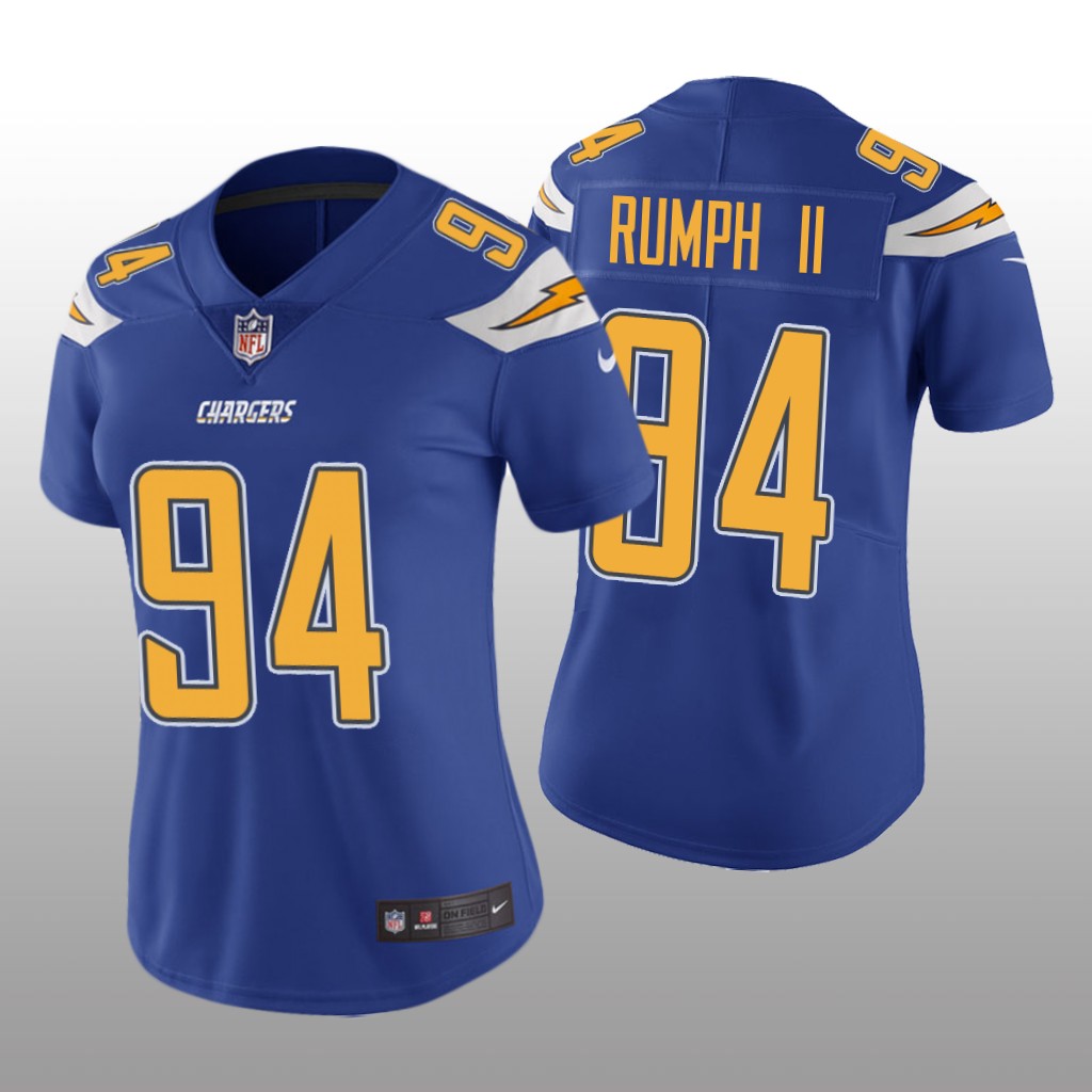 Los Angeles Chargers Chris Rumph II Royal Jersey Color Rush Limited - Women's