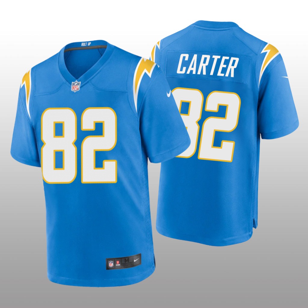 Los Angeles Chargers DeAndre Carter Powder Blue Jersey Game - Men's