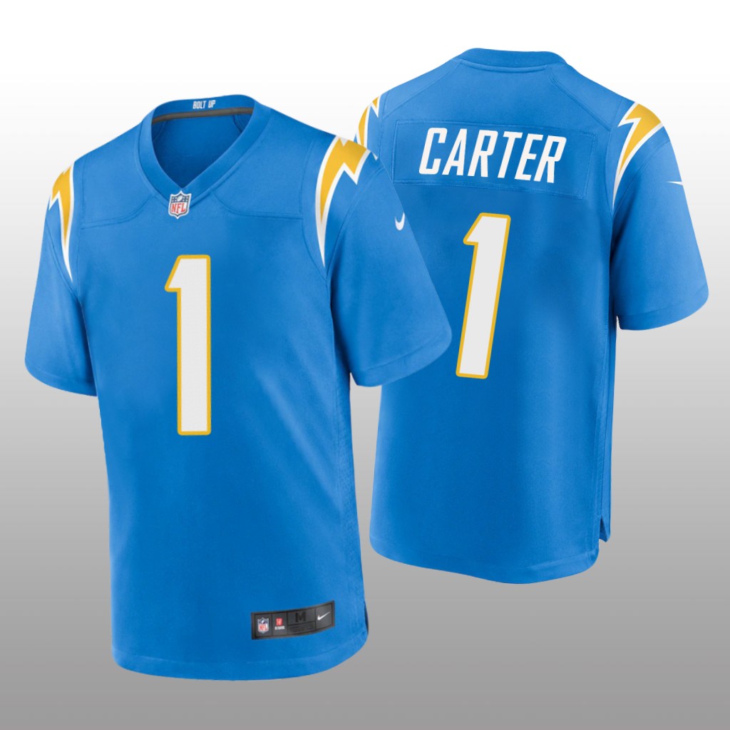 Los Angeles Chargers DeAndre Carter Powder Blue Jersey Game - Men's