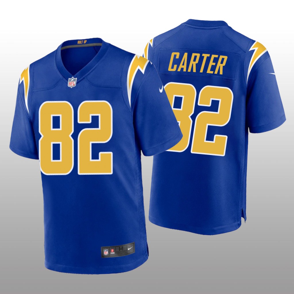Los Angeles Chargers DeAndre Carter Royal Jersey Alternate Game - Men's