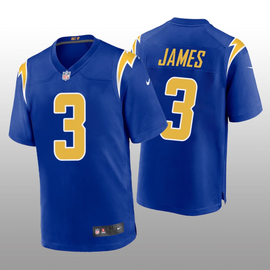 Los Angeles Chargers Derwin James Royal Jersey Alternate Game - Men's