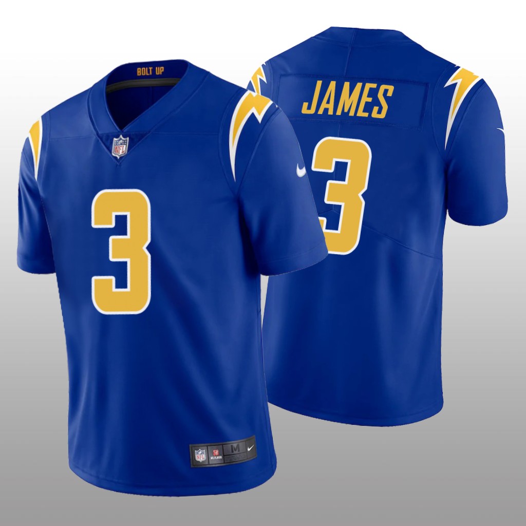 Los Angeles Chargers Derwin James Royal Jersey Vapor Limited - Men's