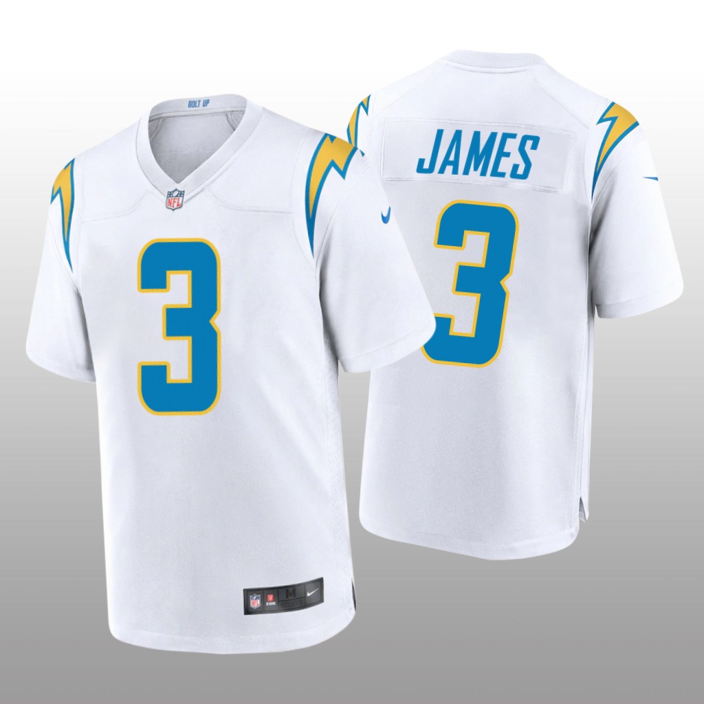 Los Angeles Chargers Derwin James White Jersey Game - Men's
