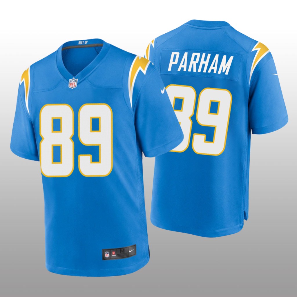 Los Angeles Chargers Donald Parham Powder Blue Jersey Game - Men's