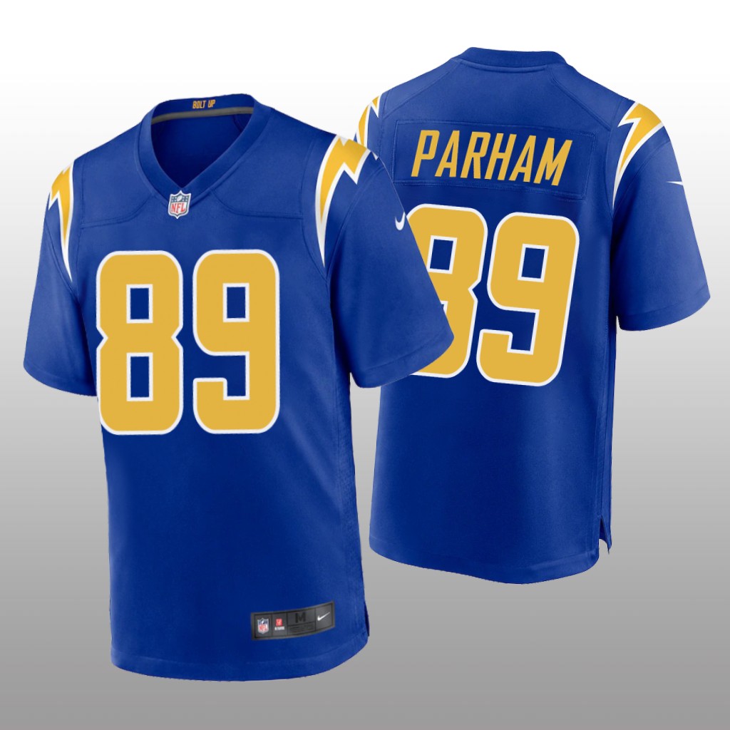 Los Angeles Chargers Donald Parham Royal Jersey Alternate Game - Men's