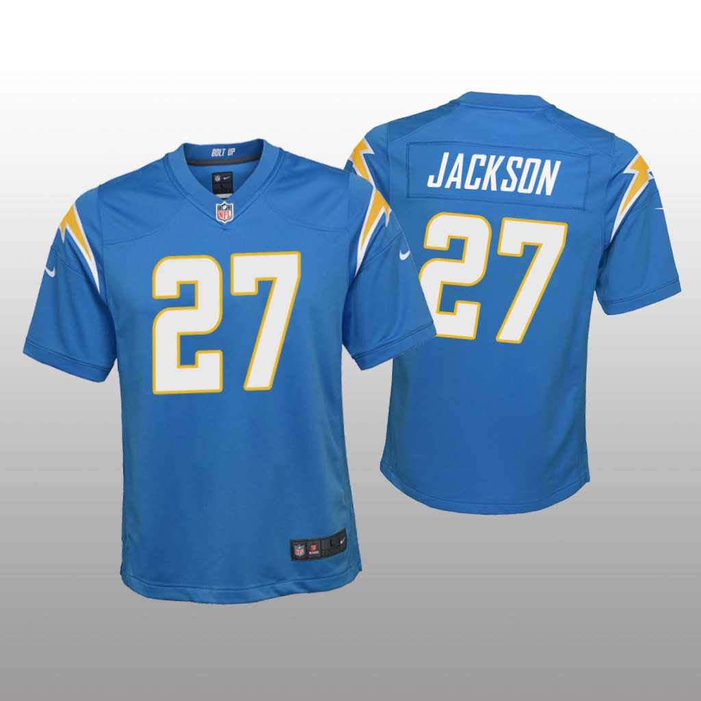 Los Angeles Chargers J.C. Jackson Powder Blue Jersey Game - Youth
