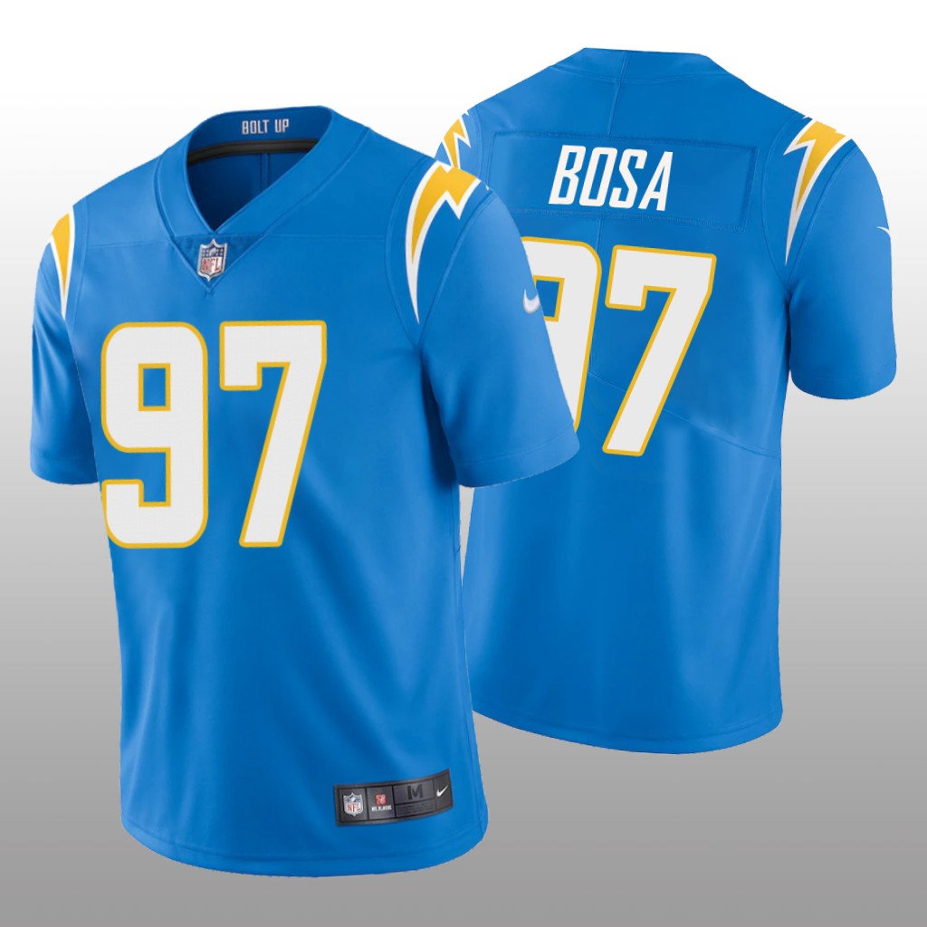 Los Angeles Chargers Joey Bosa Powder Blue Jersey 2020 Vapor Limited - Men's