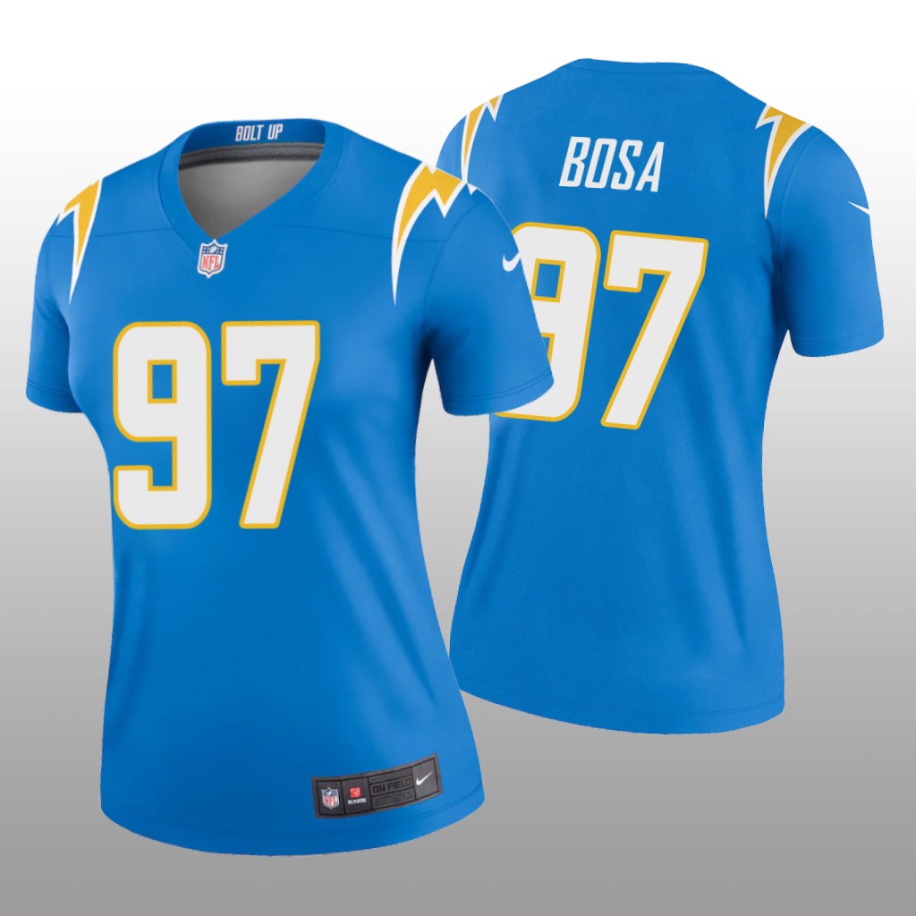 Los Angeles Chargers Joey Bosa Powder Blue Jersey Legend - Women's