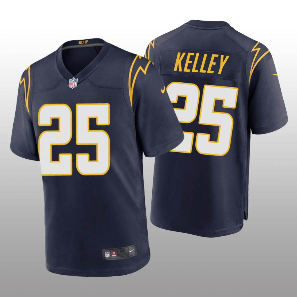 Los Angeles Chargers Joshua Kelley Navy Jersey Alternate Game - Men's