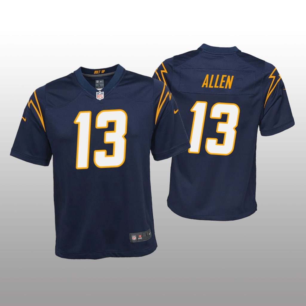 Los Angeles Chargers Keenan Allen Navy Jersey Alternate Game - Youth
