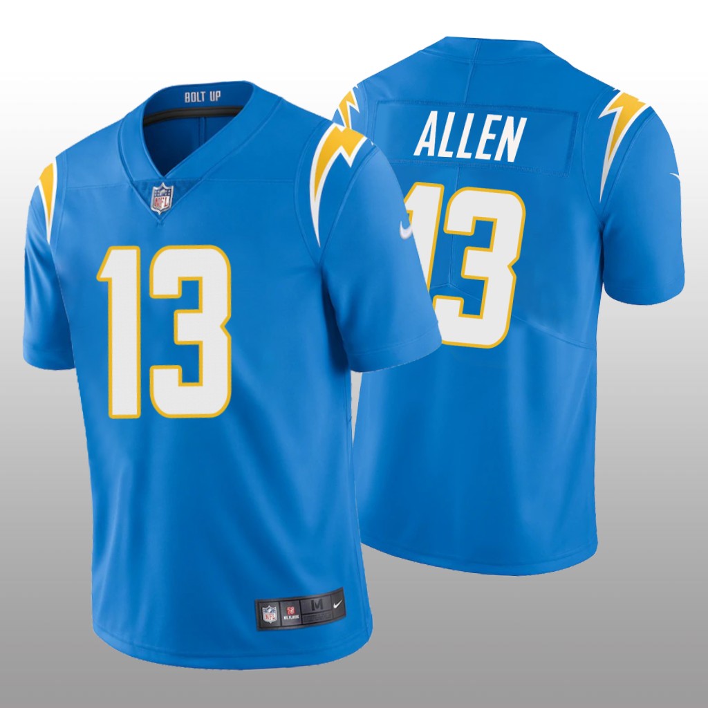 Los Angeles Chargers Keenan Allen Powder Blue Jersey 2020 Vapor Limited - Men's