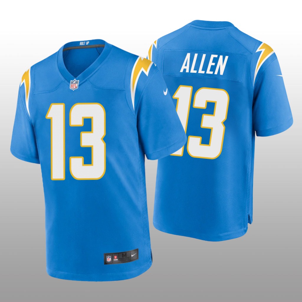 Los Angeles Chargers Keenan Allen Powder Blue Jersey Game - Men's