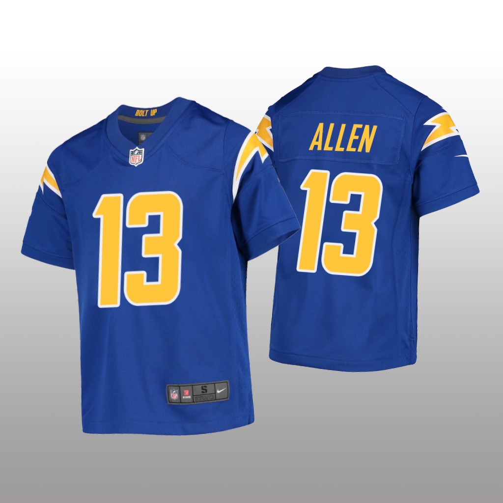 Los Angeles Chargers Keenan Allen Royal Jersey Game - Youth