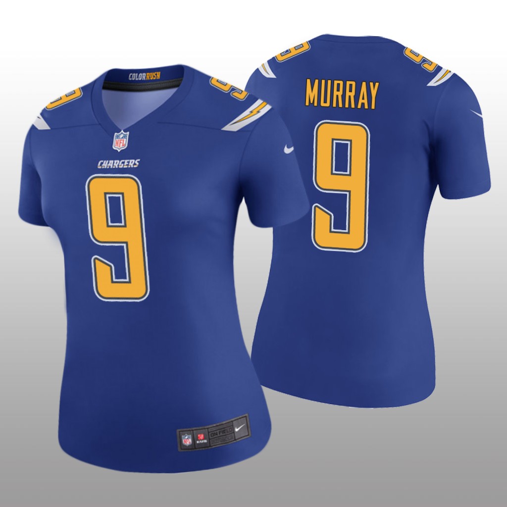 Los Angeles Chargers Kenneth Murray Royal Jersey Color Rush Legend - Women's