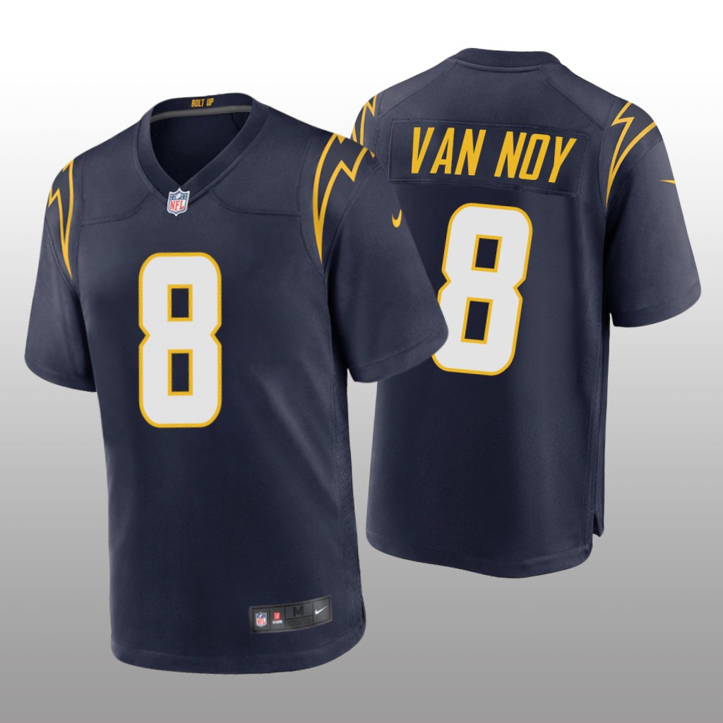 Los Angeles Chargers Kyle Van Noy Navy Jersey Alternate Game - Men's