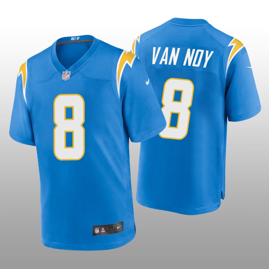 Los Angeles Chargers Kyle Van Noy Powder Blue Jersey Game - Men's