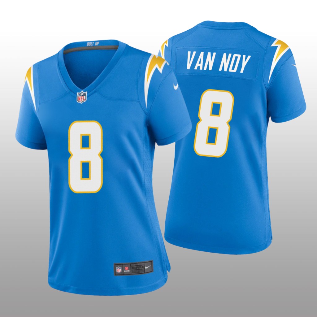 Los Angeles Chargers Kyle Van Noy Powder Blue Jersey Game - Women's