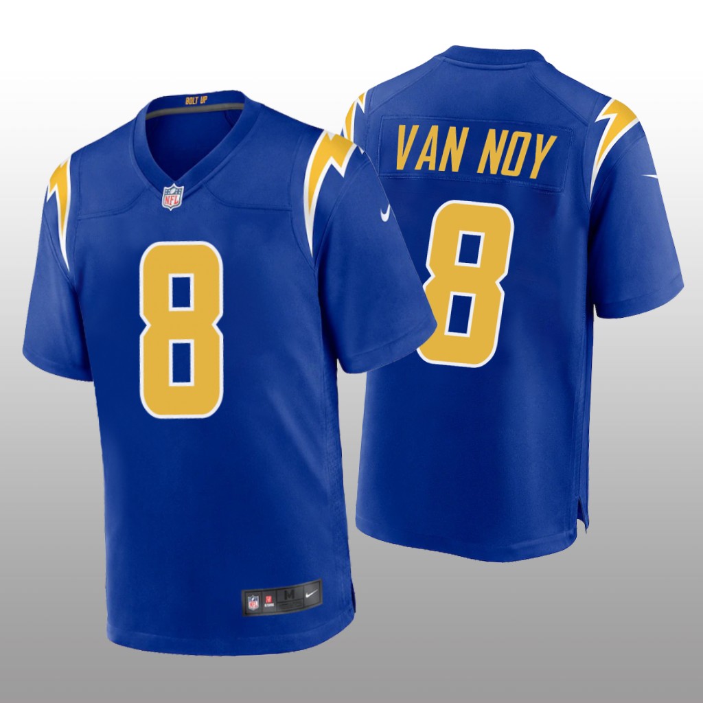 Los Angeles Chargers Kyle Van Noy Royal Jersey Alternate Game - Men's