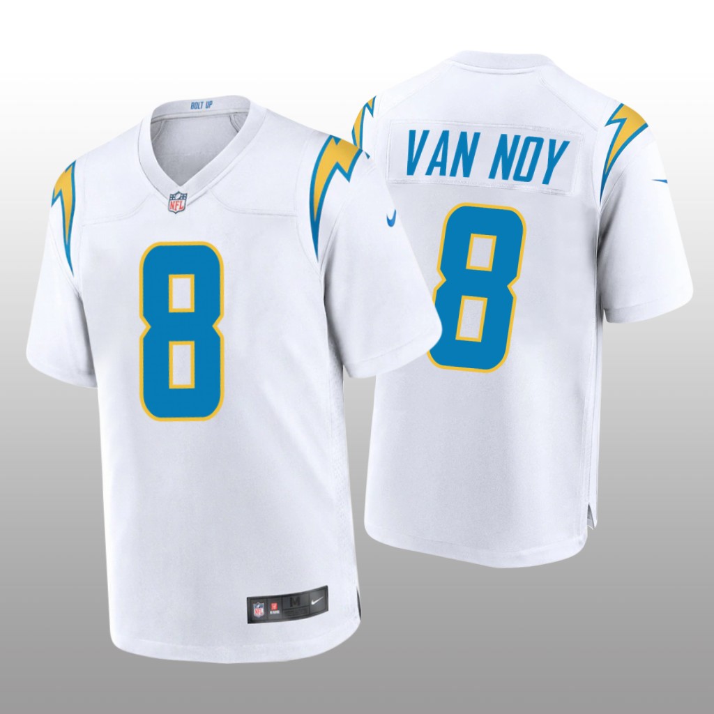 Los Angeles Chargers Kyle Van Noy White Jersey Game - Men's