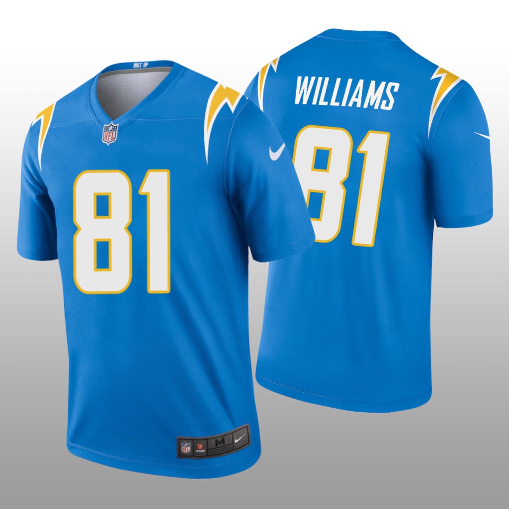 Los Angeles Chargers Mike Williams Powder Blue Jersey Legend - Men's