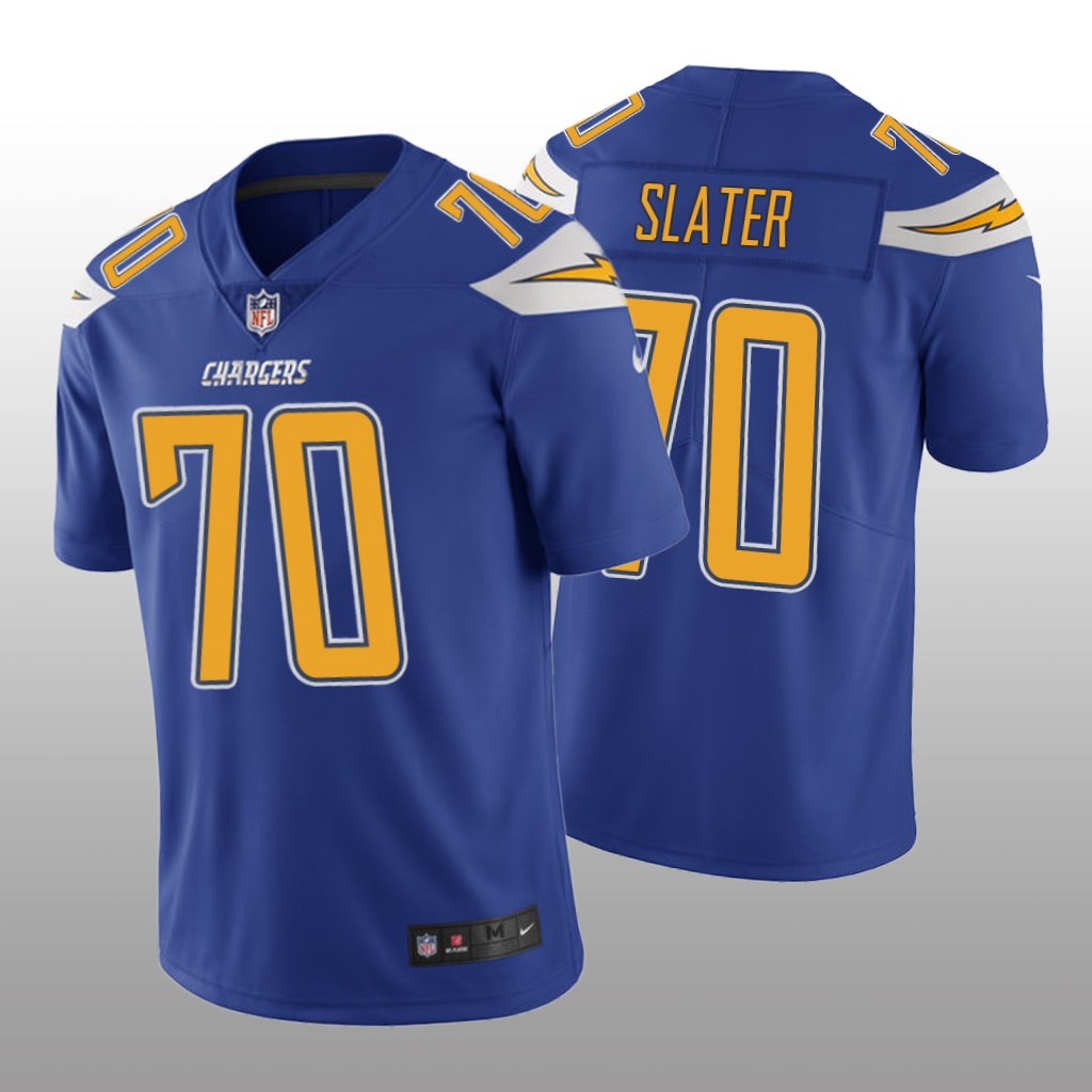 Los Angeles Chargers Rashawn Slater Royal Jersey Color Rush Limited - Men's