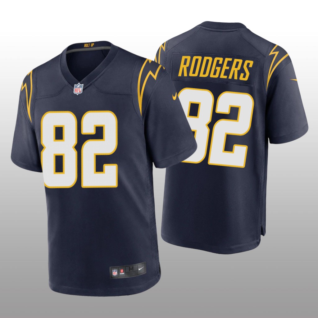 Los Angeles Chargers Richard Rodgers Navy Jersey Alternate Game - Men's