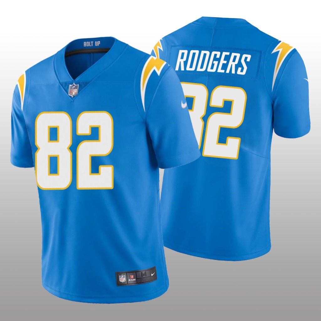 Los Angeles Chargers Richard Rodgers Powder Blue Jersey Vapor Limited - Men's