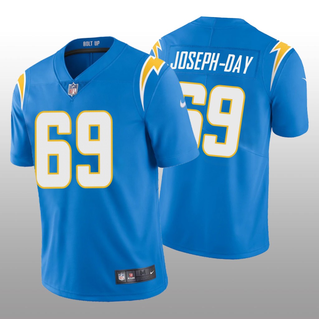 Los Angeles Chargers Sebastian Joseph-Day Powder Blue Jersey Vapor Limited - Men's