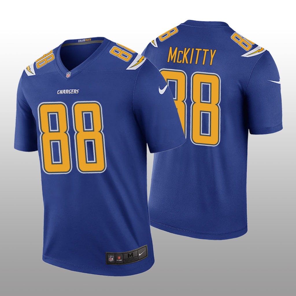 Los Angeles Chargers Tre' McKitty Royal Jersey Color Rush Legend - Men's