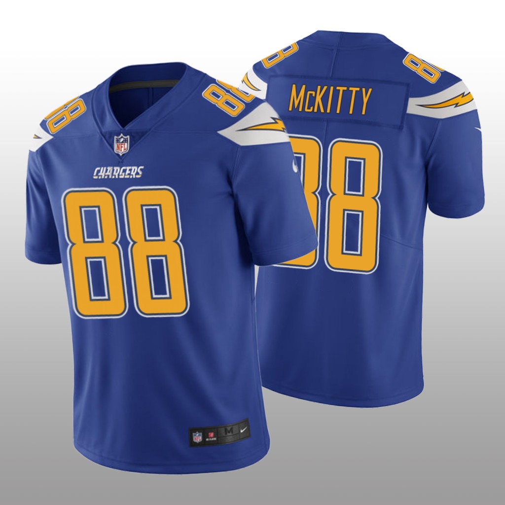 Los Angeles Chargers Tre' McKitty Royal Jersey Color Rush Limited - Men's