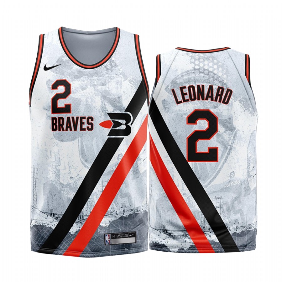 Los Angeles Clippers Kawhi Leonard #2 White 2020 Fashion Edition Jersey