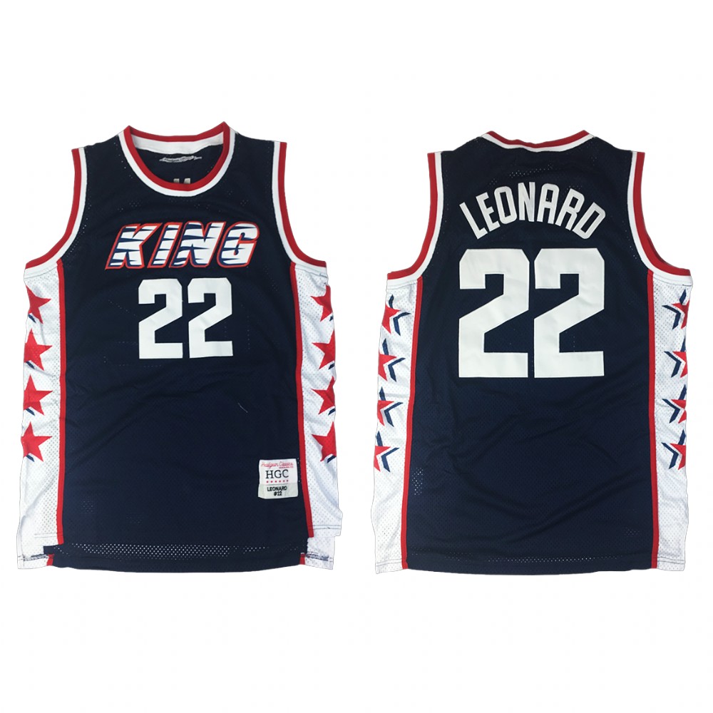 Los Angeles Clippers Kawhi Leonard Black City Martin Luther High School  Jersey