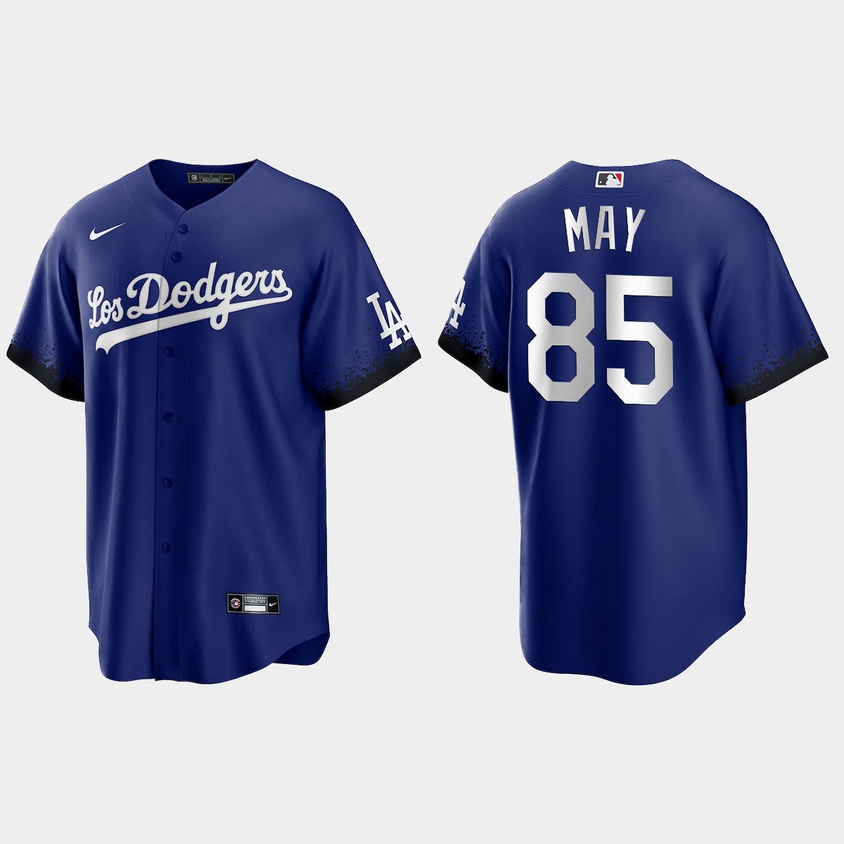 Los Angeles Dodgers Dustin May 2021 City Connect Jersey - Royal