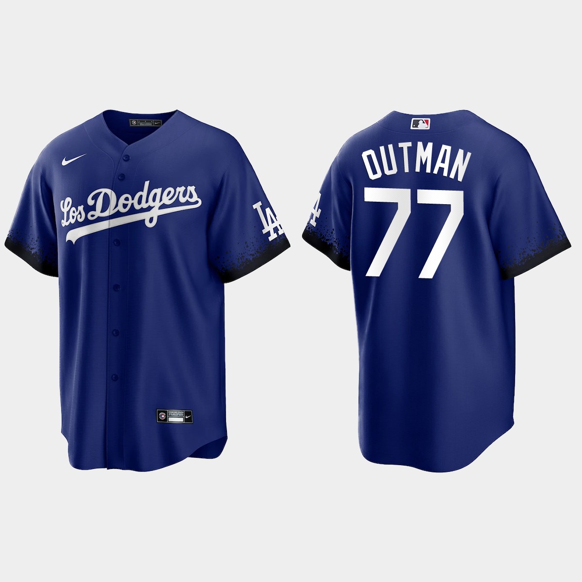 Los Angeles Dodgers James Outman City Connect Jersey - Royal