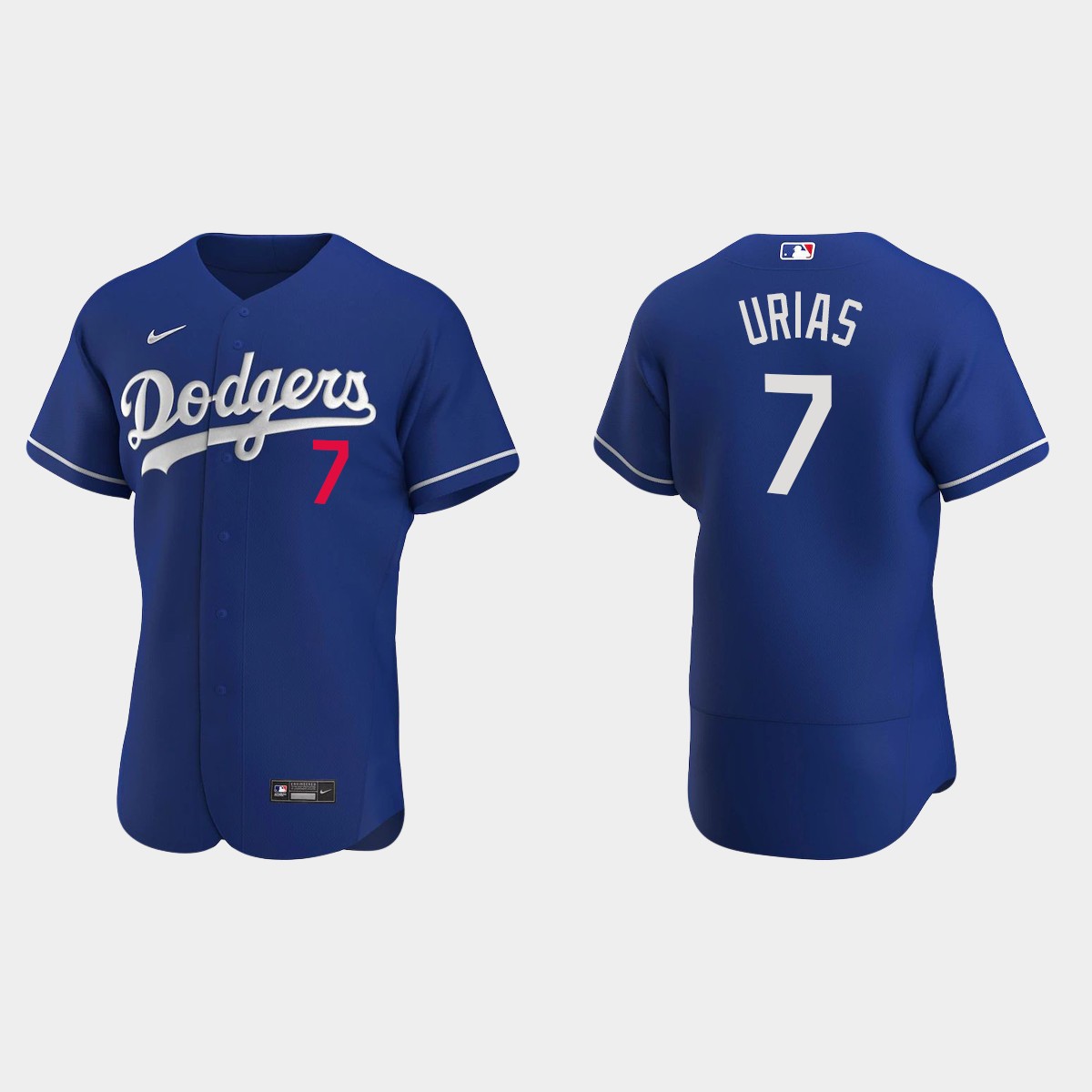 Los Angeles Dodgers Julio Urias #7 Royal 2020 Alternate Jersey