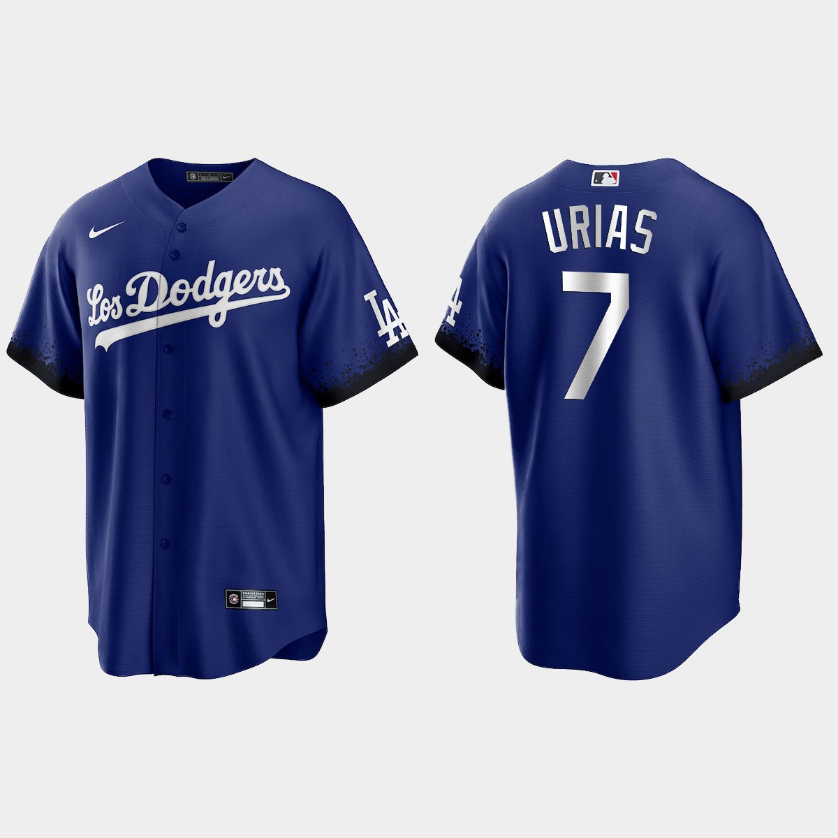 Los Angeles Dodgers Julio Urias 2021 City Connect Jersey - Royal